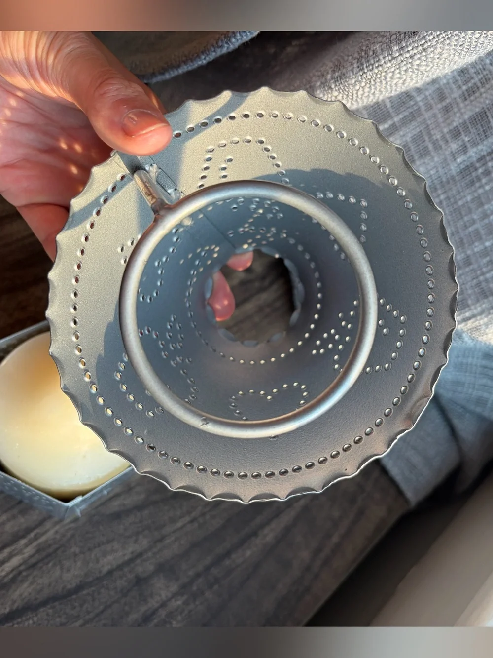 Home Interiors punched tin